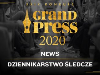 Grand Press 2020 Dziennikarstwo śledcze