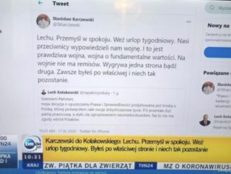 Tweet marszałka Karczewskiego