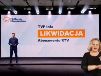 Projekt ustawy PO w sprawie likwidacji TVP Info i abonamentu radiowo-telewizyjnego