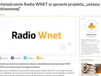 Radio Wnest Oświadczenie