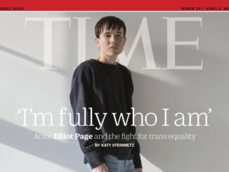 Elliot Page na okładce magazynu "Time"