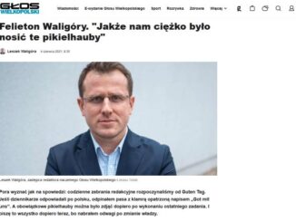 Głos Wielkopolski felieton Leszka Waligóry