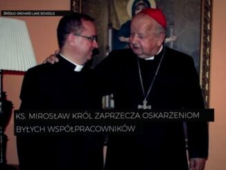 Kardynał Stanisław Dziwisz z ks. Mirosławem Królem