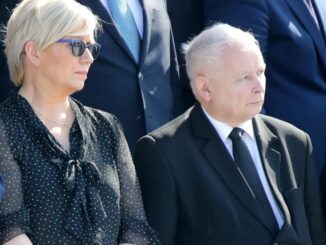 Julia Przyłębska i Jarosław Kaczyński