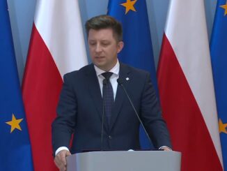 Michał Dworczyk konferencja prasowa