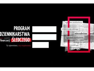 Program dziennikarstwa śledczego Fundacja Gazety Wyborczej