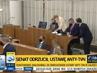 Senat odrzucił ustawę Anty TVN