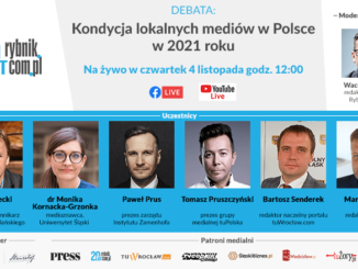 Debata Kondycja lokalnych mediów w Polsce 2021