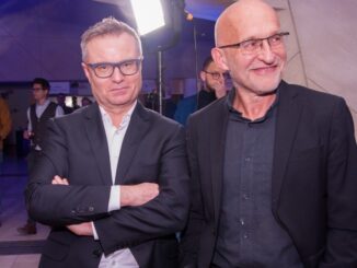 Gala była też okazją do rozmów, nie tylko o branży. Roman Imielski i Piotr Pacewicz