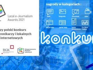 Konkurs dla dziennikarzy i wydawców lokalnych portali