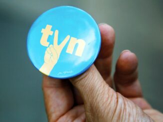 TVN protest