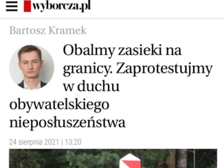 Bartosz Kramek Obalmy zasieki