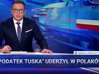 "Podatek Tuska" w Wiadomościach TVP