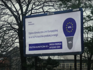 Spółki energetyczne w kampanii przekonują, że za wysokie ceny prądu odpowiada polityka klimatyczna Unii Europejskiej