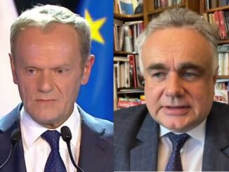 Donald Tusk i Tomasz Sakiewicz