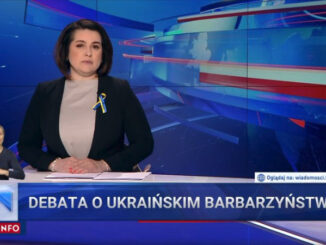 Belka w poniedziałkowych "Wiadomościach" TVP informowała o "ukraińskim barbarzyństwie". Stacja przeprosiła za błąd