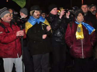 Ihor Hudenko (na zdjęciu po lewej) zaginął 26 lutego