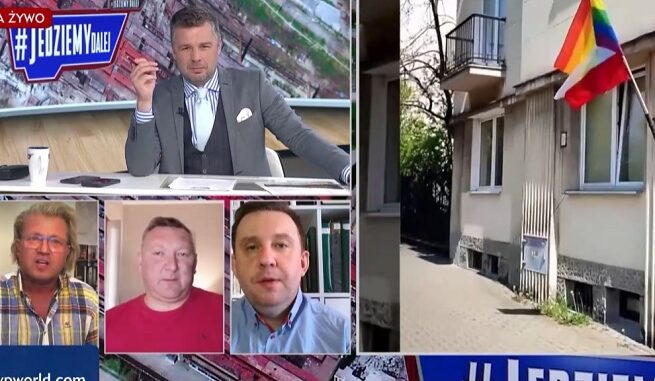 Jakimowicz flaga tęcza