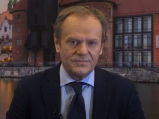 Donald Tusk, fot. kadr z "Wiadomości" TVP