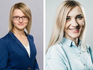 Od lewej: Aleksandra Ratusznik, Paulina Waleszczak