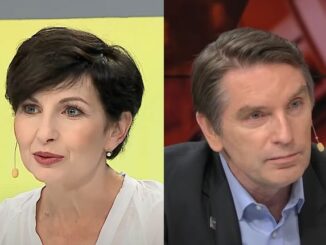 Renata Kim i Tomasz Lis