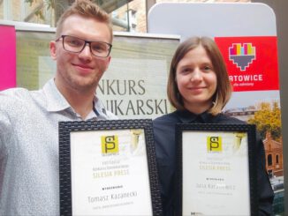 Nasi redakcyjni koledzy Tomasz Kazanecki i Julia Karasiewicz wyróżnieni w konkursie Silesia Press 2022