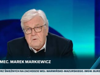 Marek Markiewicz jako gospodarz "Debaty tygodnia" w Polsat News