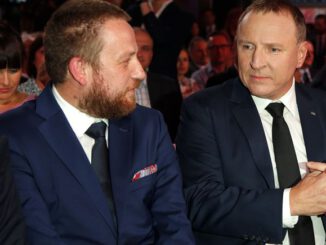 Mateusz Matyszkowicz i Jacek Kurski,