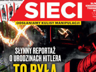 Na okładce "Sieci" zarzucały dziennikarzom "Superwizjera" TVN ustawkę