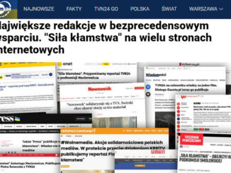 Na stronach internetowych kilkudziesięciu polskich mediów od wczoraj można zobaczyć cały reportaż "Siła kłamstwa" autorstwa Piotra Świerczka z TVN 24