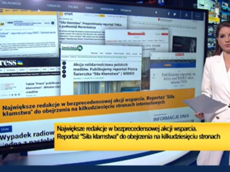 "Wnosimy o umorzenie postępowania jako bezprzedmiotowego – stosownie do art. 105 §1 kpa – bowiem Audycja w pełni odpowiada prawu" - napisali członkowie zarządu TVN SA do KRRiT o reportażu "Siła kłamstwa" Piotra Świerczka