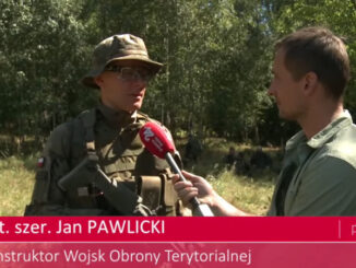 Jan Pawlicki jest związany z Wojskami Obrony Terytorialnej już od kilku lat