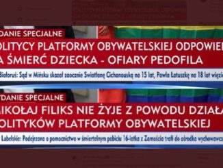 "Paski" w TVP Info o śmierci syna Magdaleny Filiks