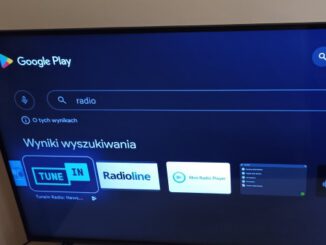 Aplikacje radiowe w sklepie Google Play na telewizorze z systemem Android TV