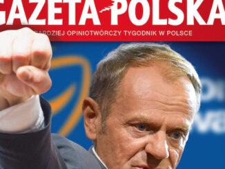 Donald Tusk oskarżył Tomasza Sakiewicza o dopuszczenie do wydania szkalującej go okładki