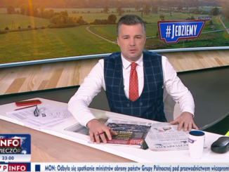 Michał Rachoń w programie "Jedziemy"