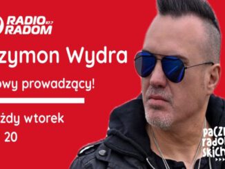 Szymon Wydra z audycją w Radiu Radom