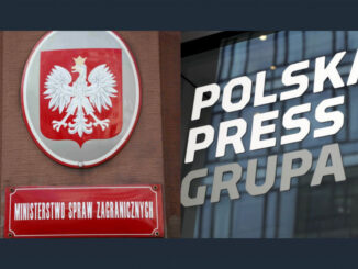 Największe kwoty za publikację reklam MSZ przelało należącemu do Orlenu Polska Press