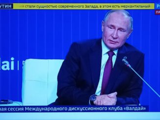 Władimir Putin w telewizji Rossija 24