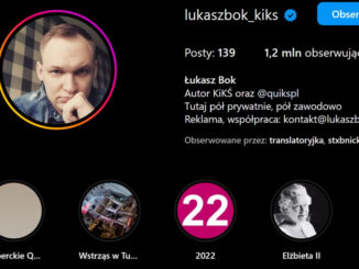 Łukasza Boka na Instagramie obserwuje aż 1,2 mln osób, to niewiele mniej niż Kubę Wojewódzkiego i o wiele więcej niż Filipa Chajzera