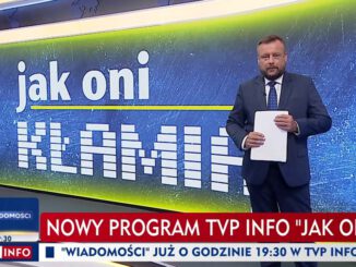 Adrian Klarenbach w programie „Jak oni kłamią”