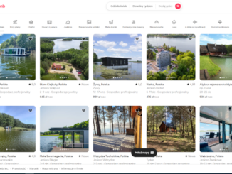 Strona główna serwisu Airbnb