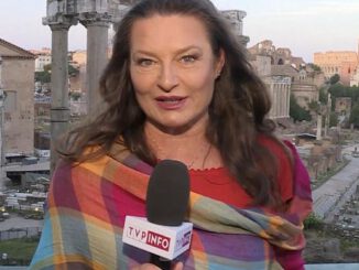 Urszula Rzepczak ma swoj nowy autorski magazyn na antenie TVP Info: "Caput mundi, czyli pępek świata"