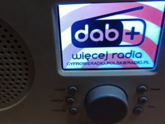 Grafika przesyłana przez Polskie Radio w DAB+