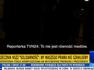 TVN niewpuszczona ekipa