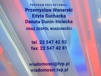 W tzw. forszpanie czytanym przez prowadzącą wydanie Danutę Holecką o Marszu Miliona Serc, w którym w Warszawie szło 700 tys. - 1 mln ludzi nie wspomniano ani słowem. Program przygotowali Przemysław Wenerski, Edyta Suchacka i Danuta Holecka