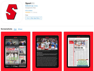 Aplikacja dziennika "Sport" jest już dostępna w AppStore i sklepie Google Play