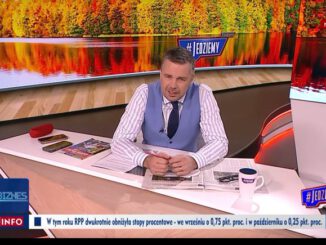 Michał Rachoń w programie TVP Info „Jedziemy”