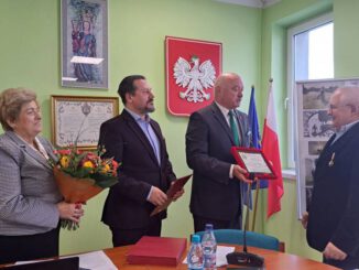 Nasz Kolega red. Wojciech Mszyca uhonorowany przez Burmistrza Miasta i Gminy Żarki tytułem Honorowego Obywatela Miasta i Gminy