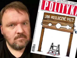 Ben Stanley uważa, że okładka ostatniego wydania "Polityki" była "jedną z najgłupszych, jakie widział"